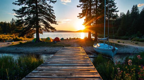 Les meilleures destinations de camping au bord de l'eau en France