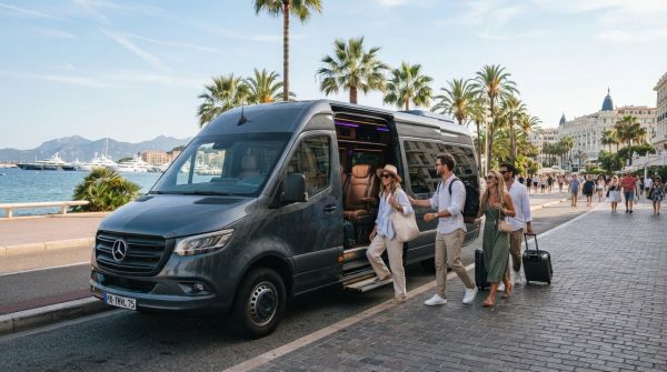 Top 5 raisons de choisir un minibus à Cannes pour voyager